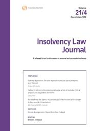 Insolvency Law Journal - Checkpoint
