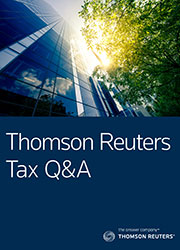 Thomson Reuters Tax Q&A Service - Practitioner Level