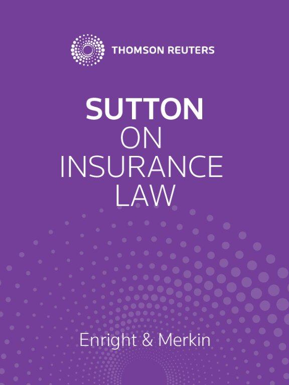 Sutton on Insurance Law eSubscription