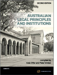 Australian Legal Principles and Institutions 2e