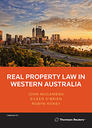 Real Property Law in Western Australia eBook