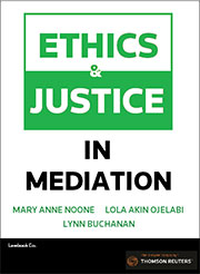 Ethics and Justice in Mediation - Book