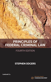 Principles Federal Criminal Law Fourth Edition - Book