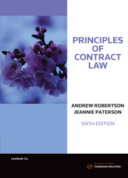 Principles of Contract Law 6th edition