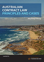 Australian Contract Law: Principles and Cases First Edition