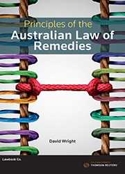 Principles of the Australian Law of Remedies book + ebook