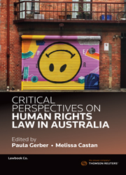 Critical Perspectives on Human Rights Law in Australia Volume Two - eBook