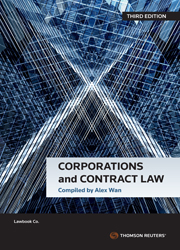 Corporations and Contract Law Third Edition - Book + eBook