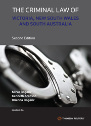 Criminal Law of Victoria NSW and SA eBook - Second Edition