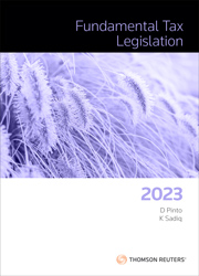 Fundamental Tax Legislation 2023