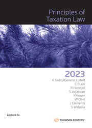 Principles of Taxation Law 2023