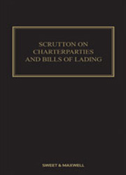 Scrutton on Charterparties and Bills of Lading 25th Edition