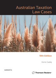 Australian Taxation Law Cases 19th Edition