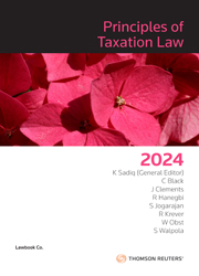Principles of Taxation Law 2024 eBook