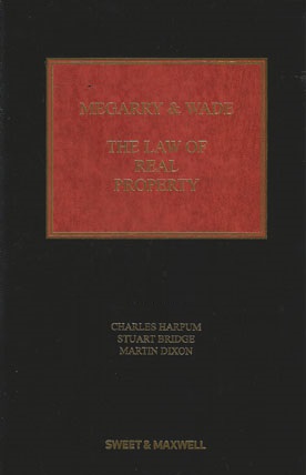 Megarry & Wade: The Law of Real Property 10th Edition