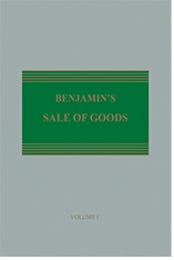 Benjamin's Sale of Goods 12e Bk+eBk