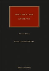Documentary Evidence 15th Edition