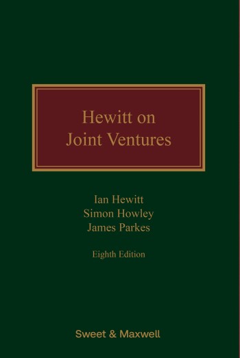 Hewitt on Joint Ventures 8th Edition eBook