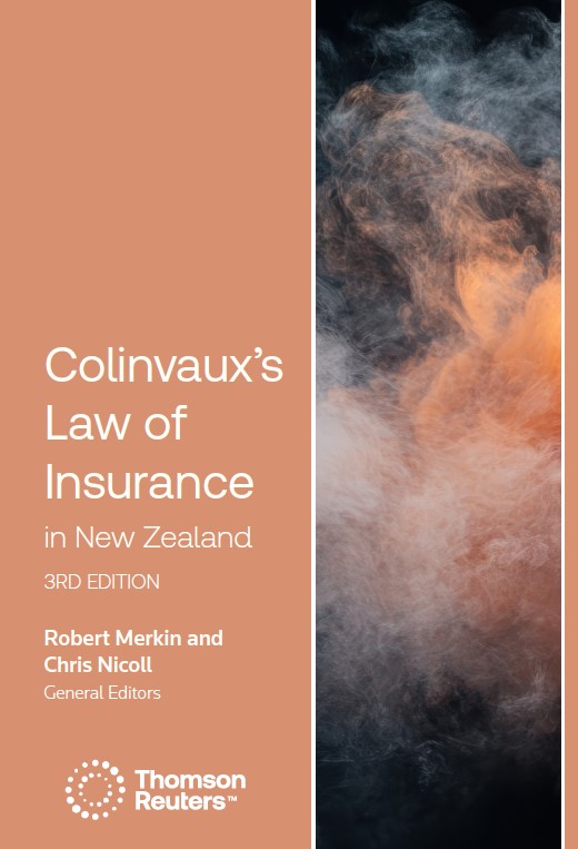 Colinvaux's Law of Insurance in New Zealand (3rd edition) eBook