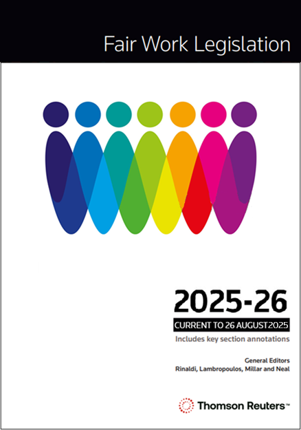 Fair Work Legislation 2025-2026 - Book