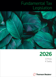 Fundamental Tax Legislation 2026 eBook