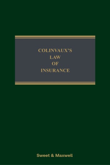 Colinvaux's Law of Insurance 14th Edition