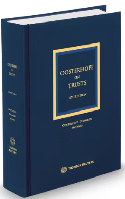 Oosterhoff on Trusts 10th Edition