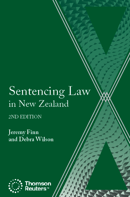 Sentencing Law in New Zealand (2nd edition) eBook