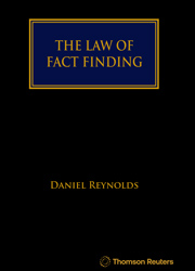 The Law of Fact Finding
