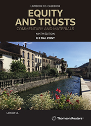 Equity and Trusts: Commentary and Materials Ninth Edition - Book + eBook