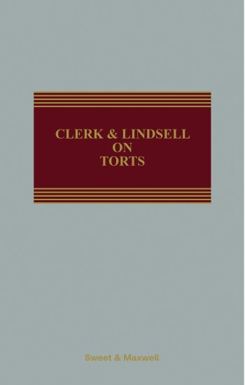 Clerk & Lindsell on Torts 25th Edition eBook
